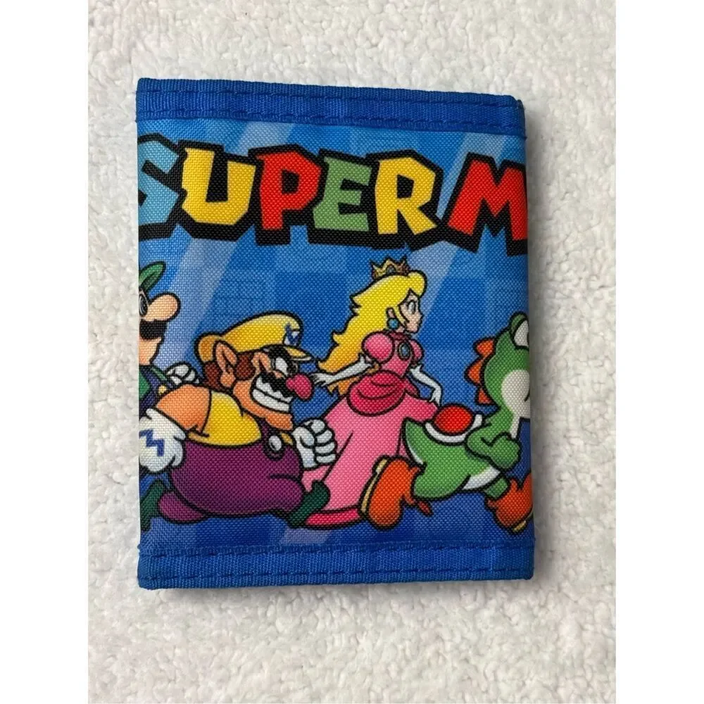 Super Mario Bros Trifold Wallet